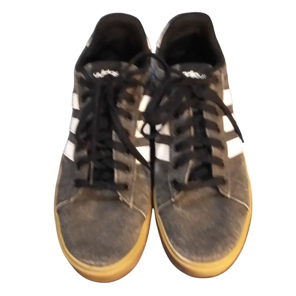 Adidas Grey‎ White Gum Sole Skate Casual Sneakers SKUM069